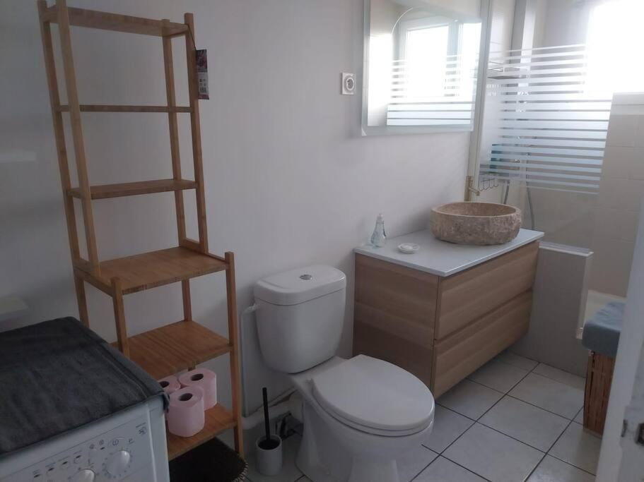 Charmant T3 A 10 Min Orly Avec Jardin Privee - Arrivee Autonome Athis-Mons Exterior foto